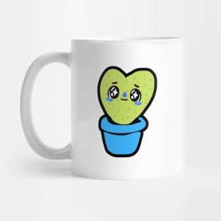 Heart Cactus Kawaii Mug